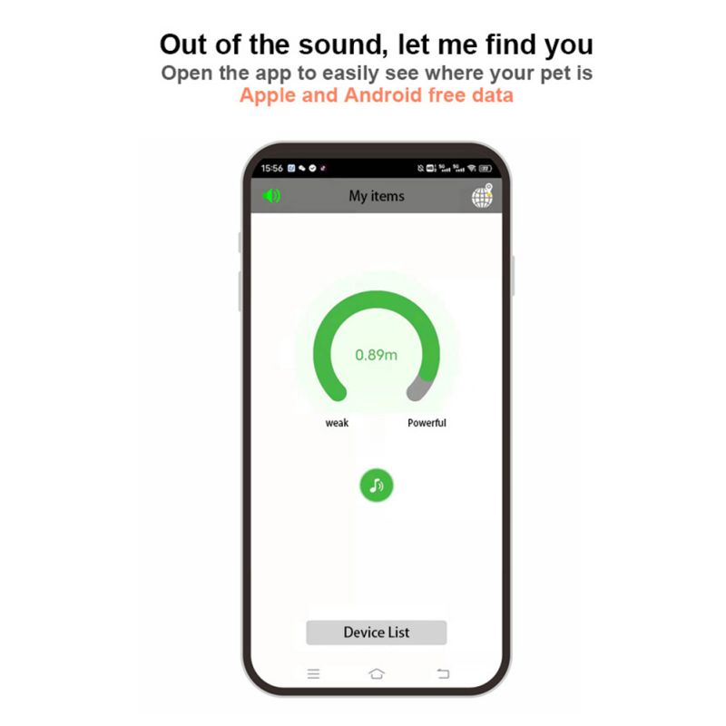 Nowoczesna GPS obroża lokalizacyjna IP65 wodoodporność dla kotów i psów precyzyjne lokalizowanie zwierząt
