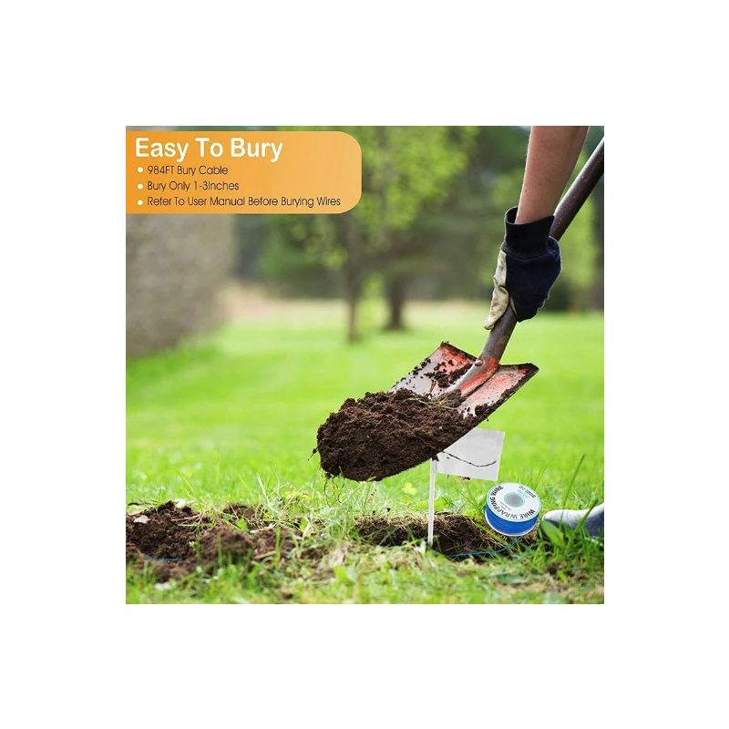 Elektryczne Ogrodzenie dla Zwierząt Niewidoczny System Podziemna Instalacja Bezpieczeństwo dla Psów