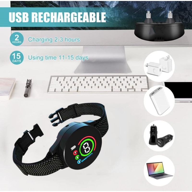 Kolorowy trener dla psów Bloker ekranu przeciw szczekaniu Innowacyjne artykuły i akcesoria dla zwierząt