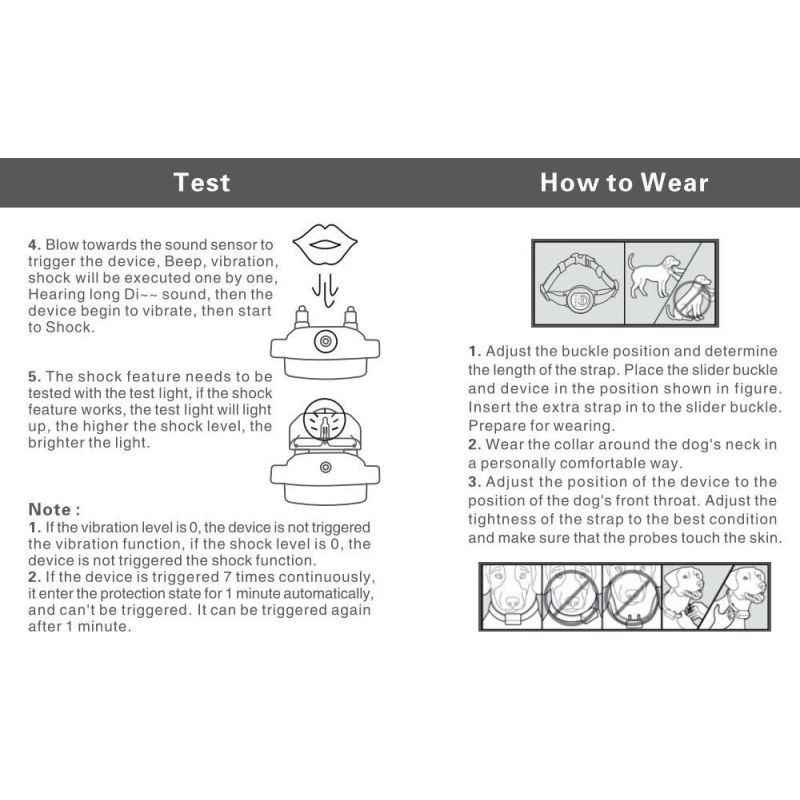 Kolorowy trener dla psów Bloker ekranu przeciw szczekaniu Innowacyjne artykuły i akcesoria dla zwierząt