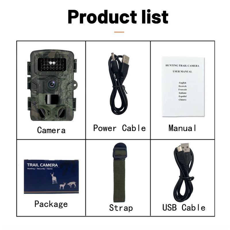 Kamera Obserwacyjna PR700 do Obserwacji Dzikiej Przyrody Szybki Czas Wyzwalania Nocna Wizja Aktywność Zwierząt