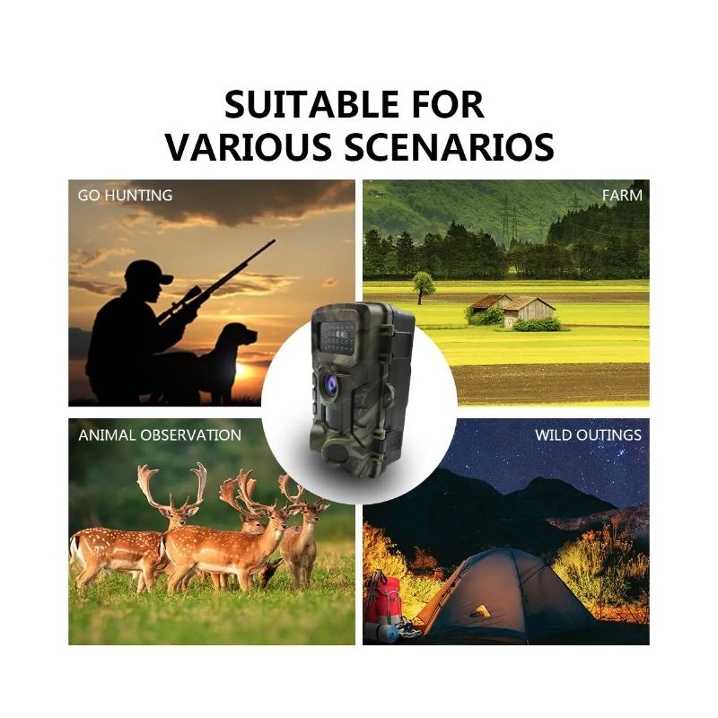 Kamera Obserwacyjna PR700 do Obserwacji Dzikiej Przyrody Szybki Czas Wyzwalania Nocna Wizja Aktywność Zwierząt