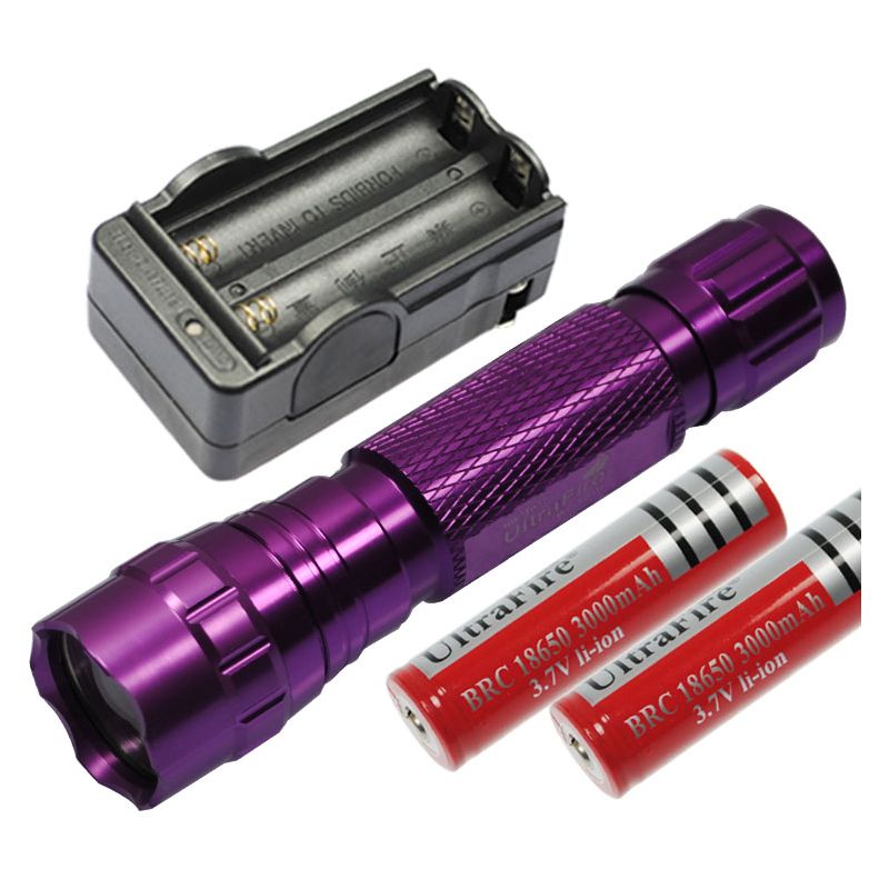 Latarka LED Ultrafire 501B 1300 lumenów 5 trybów Multi Color Select idealna do trekkingu i biwakowania