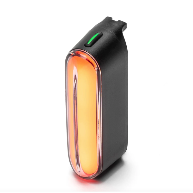 ROCKBROS Magnetyczna Lampka Rowerowa IPX6 Wodoodporna, Smart Sensor, 7 Trybów, Nocne Ostrzegawcze Światło Tylne LED