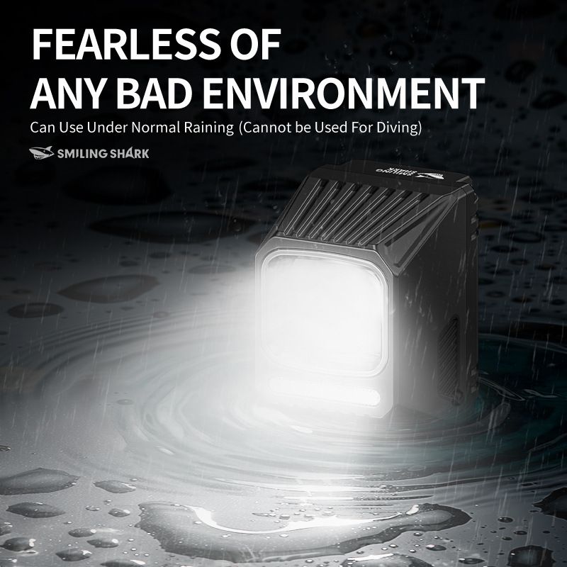 SMILING SHARK EVO1700 Wiszące Przednie Światła Rowerowe LED USB-C Ładowanie Bezpieczeństwo Rowerowe Wodoodporne