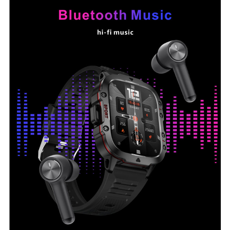 QX11 Smartwatch Męski 1,96