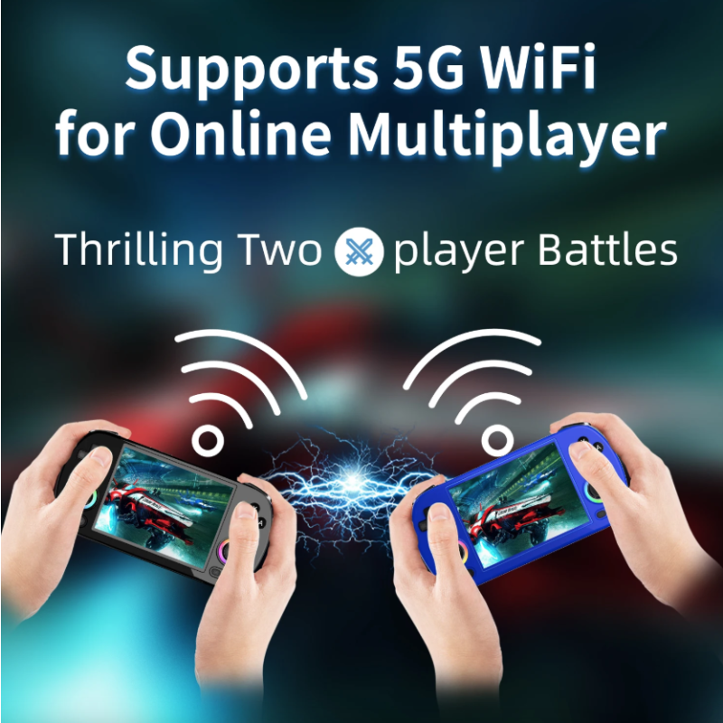 ANBERNIC RG40XX H konsola przenośna Linux, 4.0'' IPS, retro gry, emulacja, gaming