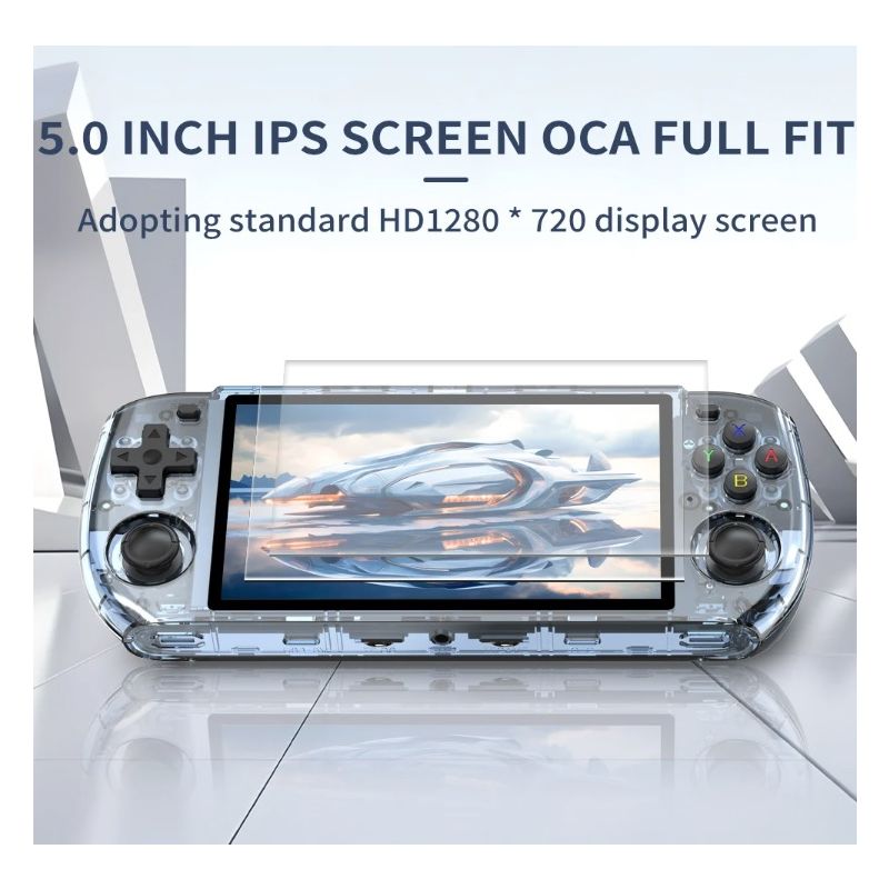 POWKIDDY RGB10 MAX3 Retro Gaming Konsola 5-calowy Ekran IPS RK3566 Procesor Open Source Gaming