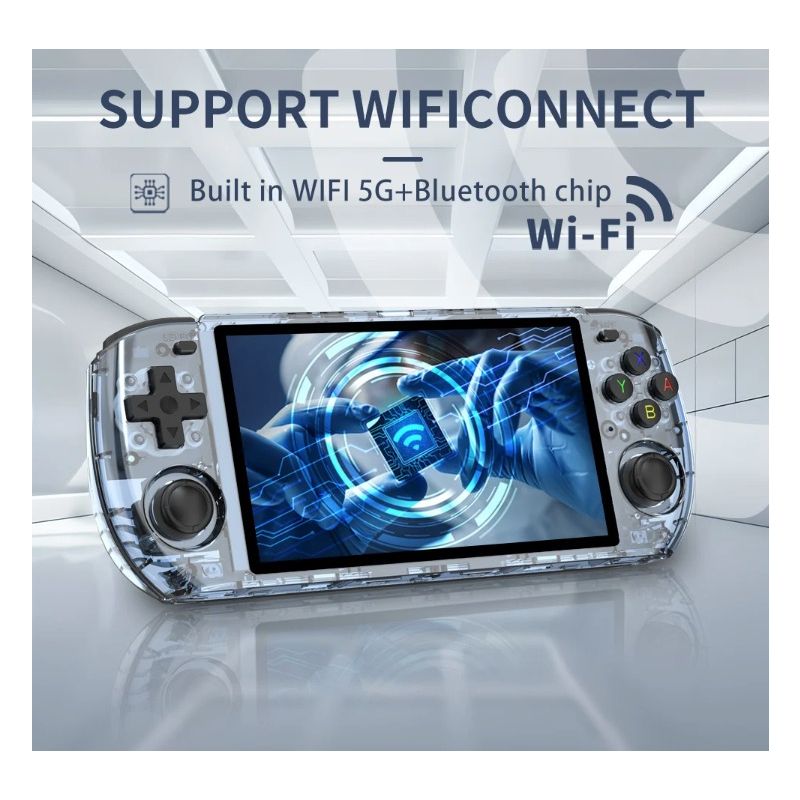 POWKIDDY RGB10 MAX3 Retro Gaming Konsola 5-calowy Ekran IPS RK3566 Procesor Open Source Gaming