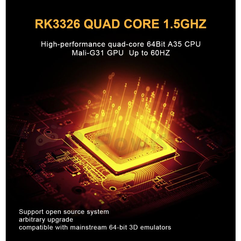 POWKIDDY RGB20S przenośna konsola do gier retro z ekranem 3,5 cala 4:3 IPS idealna dla dzieci i entuzjastów retro