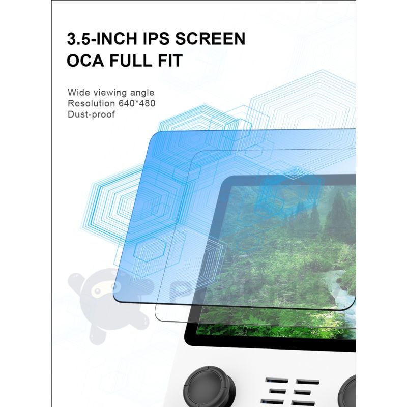 POWKIDDY RGB20S przenośna konsola do gier retro z ekranem 3,5 cala 4:3 IPS idealna dla dzieci i entuzjastów retro