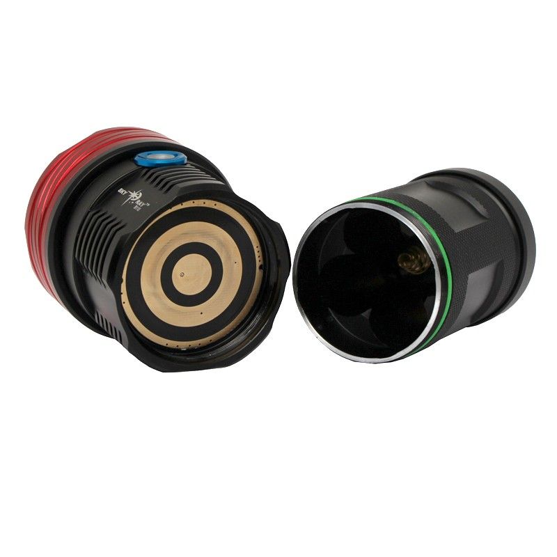 Profesjonalna latarka LED Sky Ray S110 10T6 U2 10000 lumenów wodoodporna outdoor samoobrona 6061T aluminium