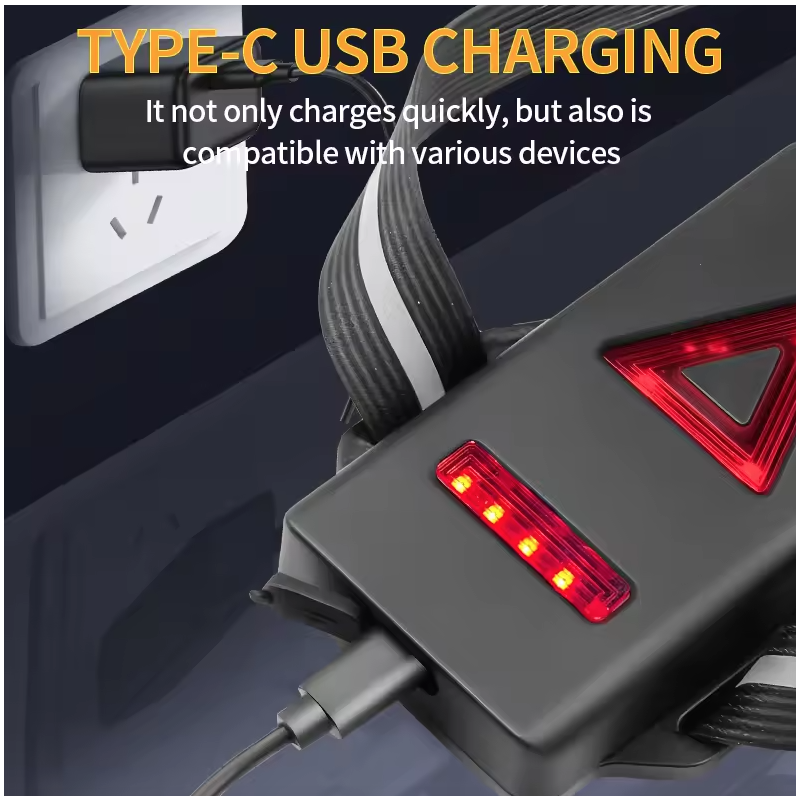 Bieganie Nocą: Ultrajasne Światła LED na Klatkę Piersiową, 500lm, 90°
Regulowany Kąt, Wodoodporne, Lampa Bezpieczeństwa dla Biegaczy.