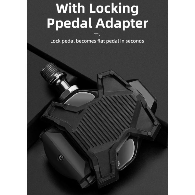 ROCKBROS SPD-SL Ultralekkie Pedały Rowerowe z Chromowo-Molibdenową Osią i Uszczelnionymi Łożyskami