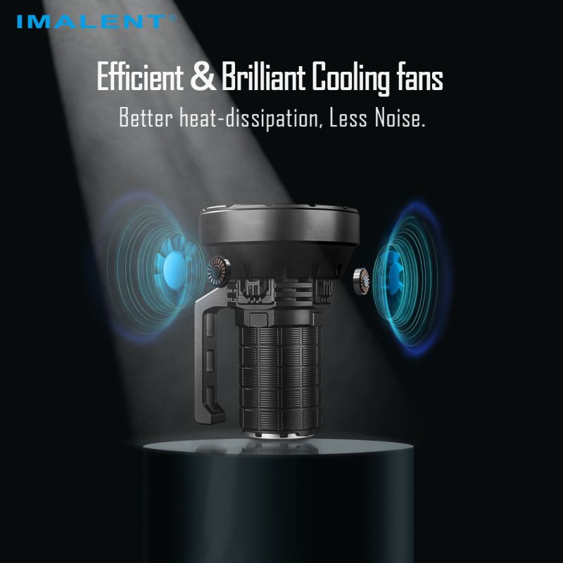 IMALENT SR16 Latarka LED 55000lm, 1715m daleki zasięg. Mocna latarka szperacz na każdą przygodę!