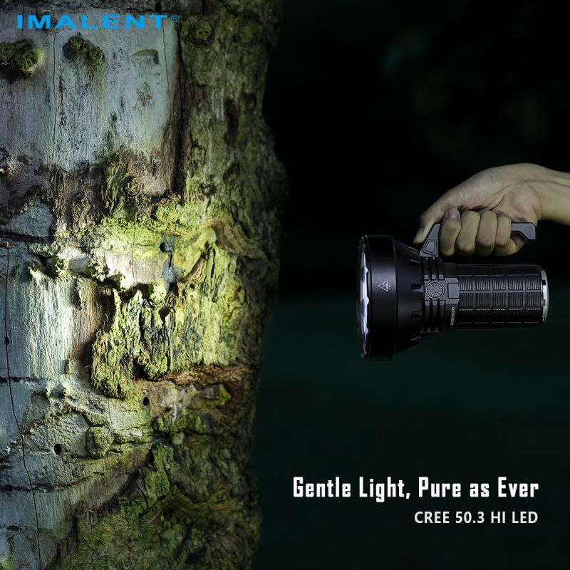 IMALENT SR16 Latarka LED 55000lm, 1715m daleki zasięg. Mocna latarka szperacz na każdą przygodę!