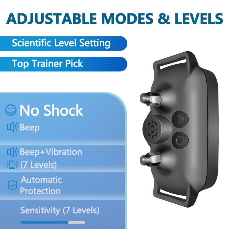 Ultradźwiękowa obroża do szkolenia psów skuteczna kontrola szczekania bezpieczne ultradźwięki dobrze dopasowana