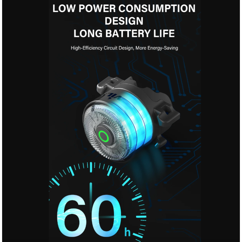 TOWILD TL03Pro akumulatorowa lampka tylna z inteligentnym czujnikiem hamulca oświetlenie rowerowe LED