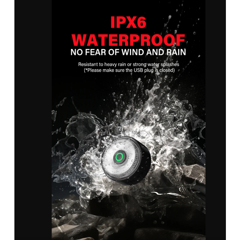 TOWILD TL03Pro akumulatorowa lampka tylna z inteligentnym czujnikiem hamulca oświetlenie rowerowe LED