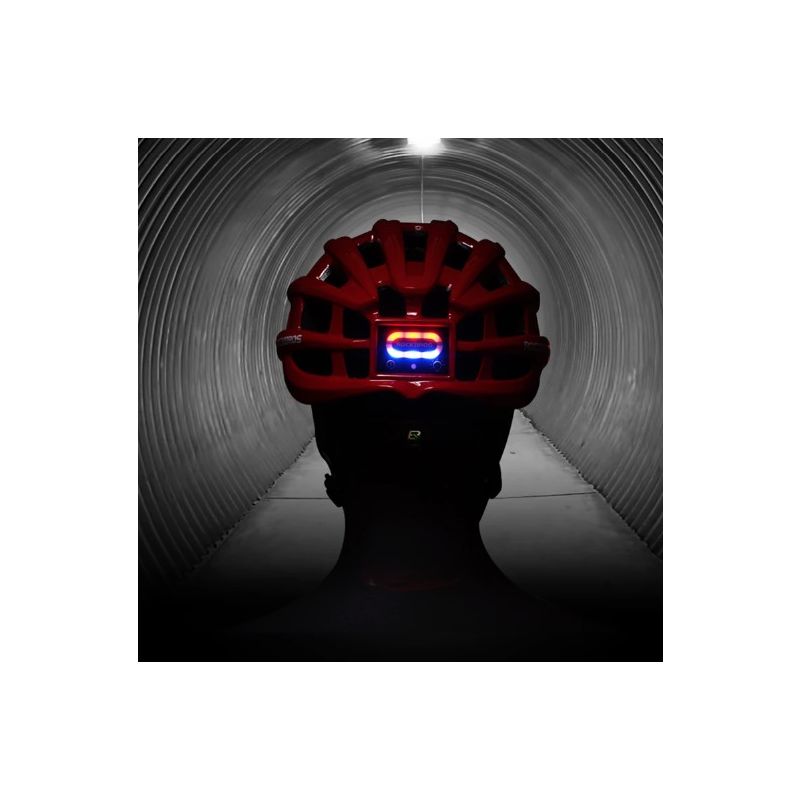 ROCKBROS Lekki Kask Rowerowy z USB Ładowaniem Ultralekki Elektryczny Kask z Zintegrowanym Oświetleniem