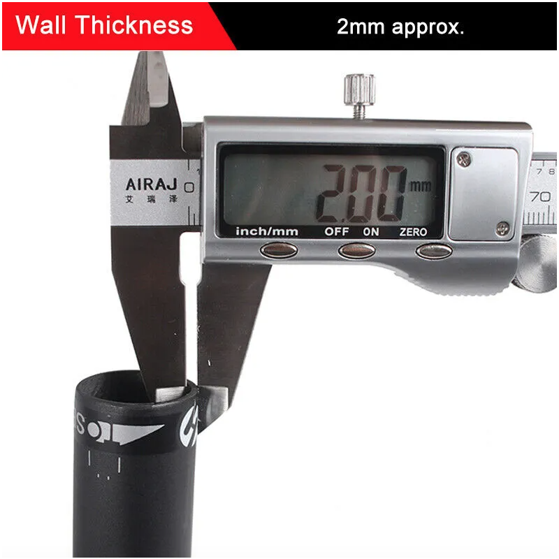 Kierownica TOSEEK z włókna węglowego wyścigowa 400mm/420mm/440mm zintegrowana lekka dla kolarzy