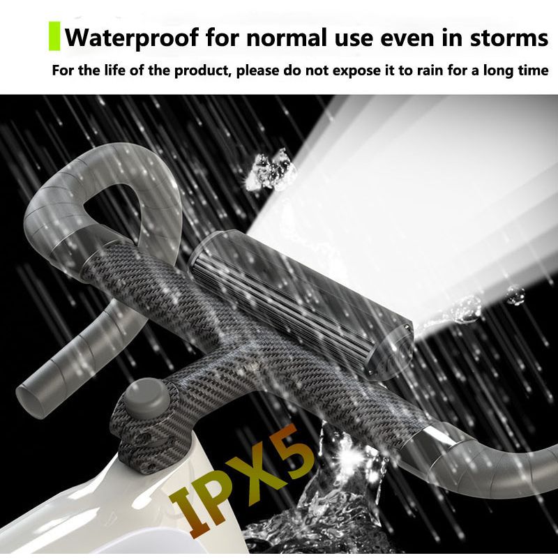 Reflektor rowerowy LED 5200 lumenów przednie LED oświetlenie rowerowe USB Typ-C MTB akcesoria jazda nocna