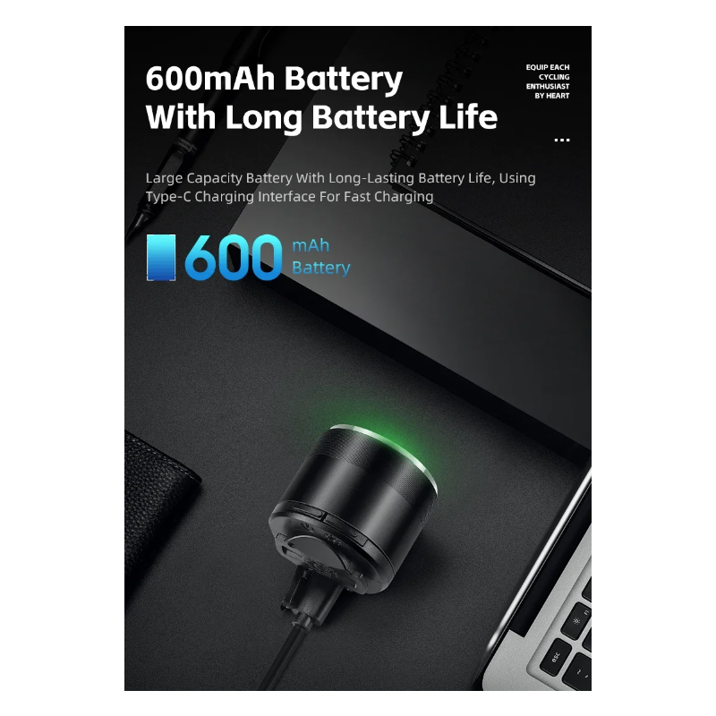 Wszechstronne tylne światło roweru z inteligentnym światłem hamowania i bezprzewodowym zdalnym sterowaniem LED