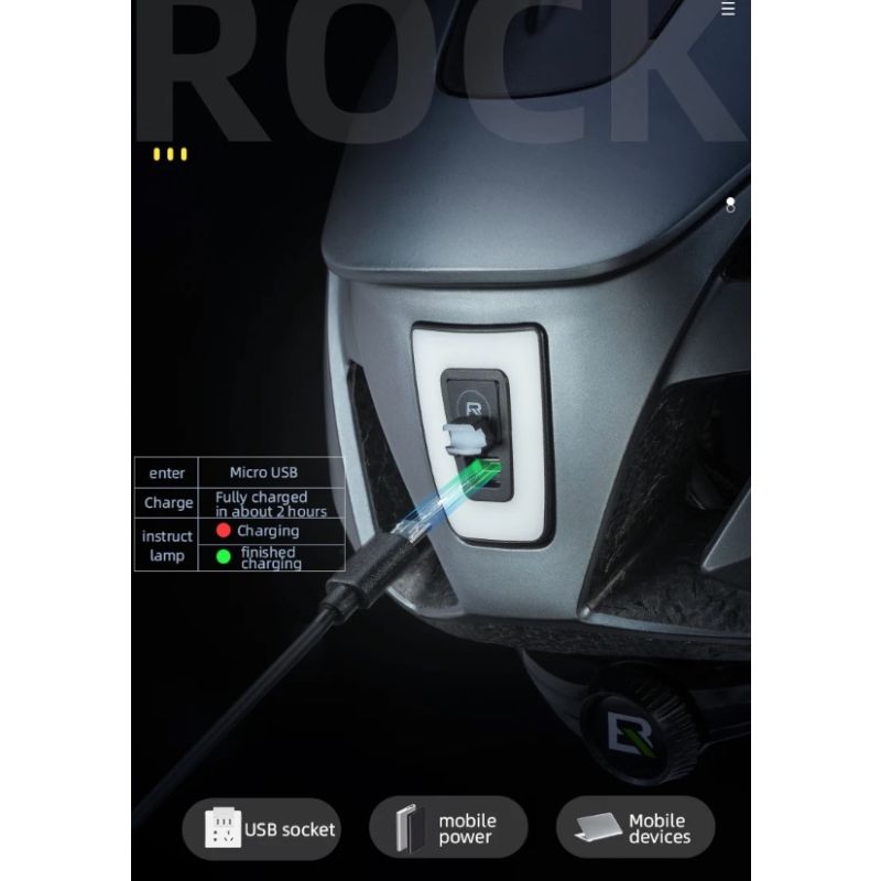 ROCKBROS kask rowerowy ultralekki z oświetleniem LED dla bezpieczeństwa i komfortu jazda na rowerze gogle magnetyczne