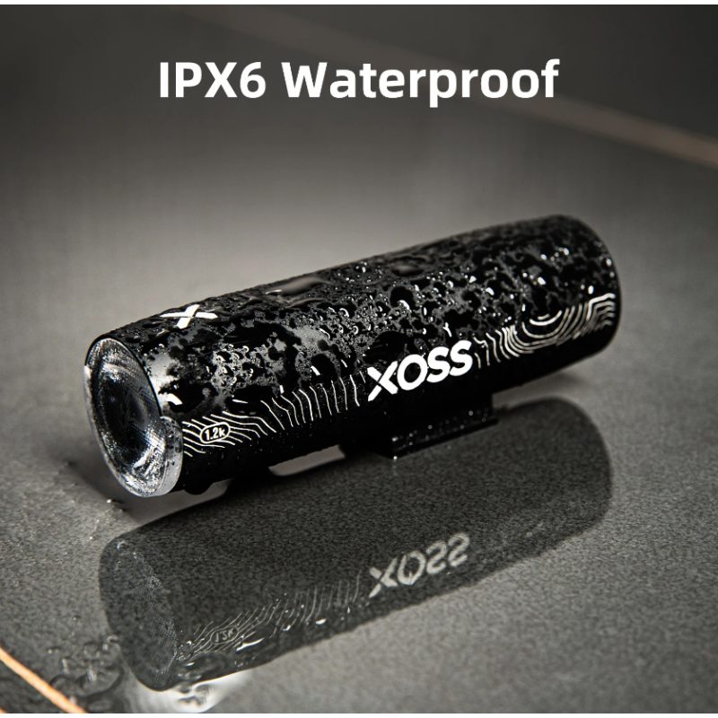 XOSS XL-1200 lampka rowerowa 1200 lumenów ładowanie Type-C wodoodporna do jazdy nocnej akcesoria rowerowe