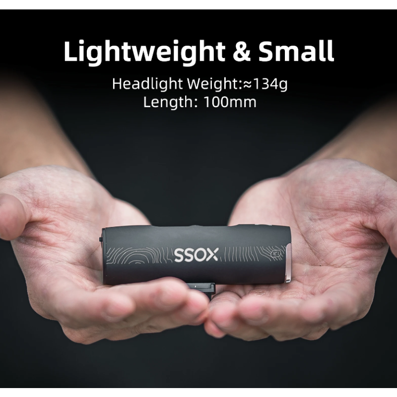 XOSS XL-1200 lampka rowerowa 1200 lumenów ładowanie Type-C wodoodporna do jazdy nocnej akcesoria rowerowe