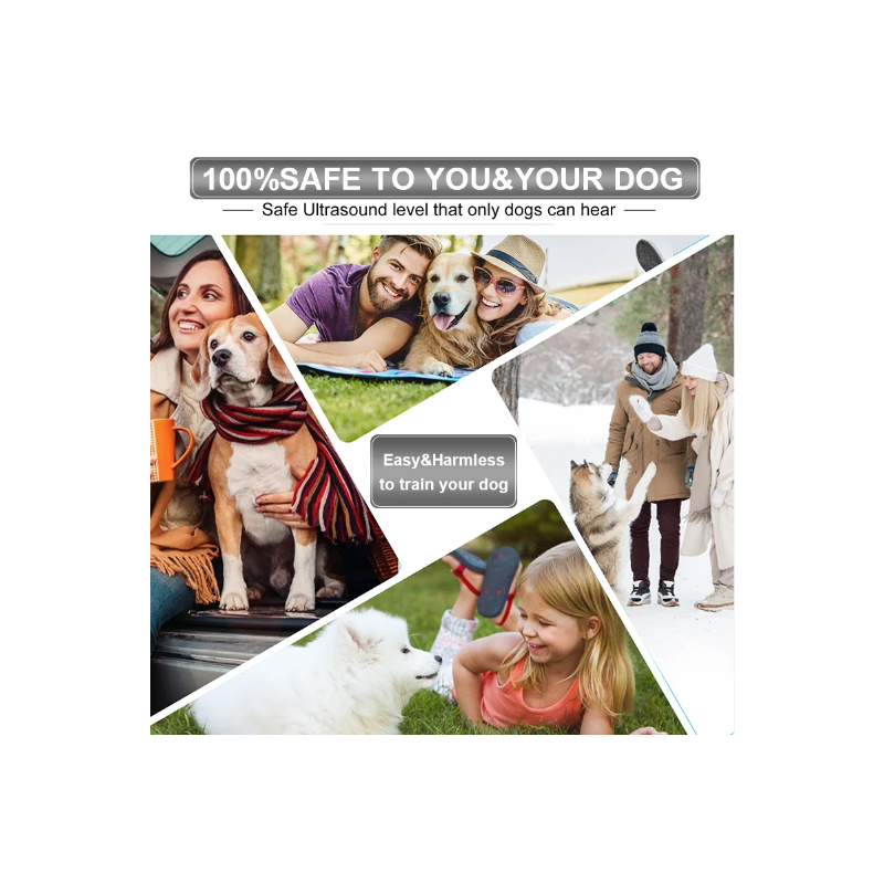 Ultradźwiękowy odstraszacz psów Anti Barking z latarką LED humanitarna modyfikacja zachowań zwierząt