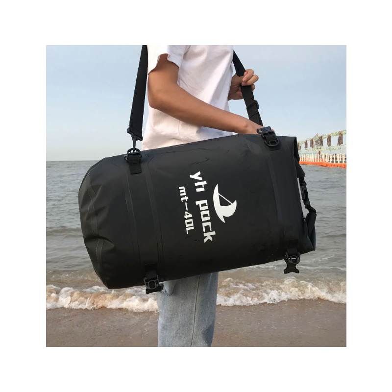 Torba motocyklowa 40/80L Wodoodporna Sucha Bagażnik Rowerowy PVC 500D MTB Podróżna