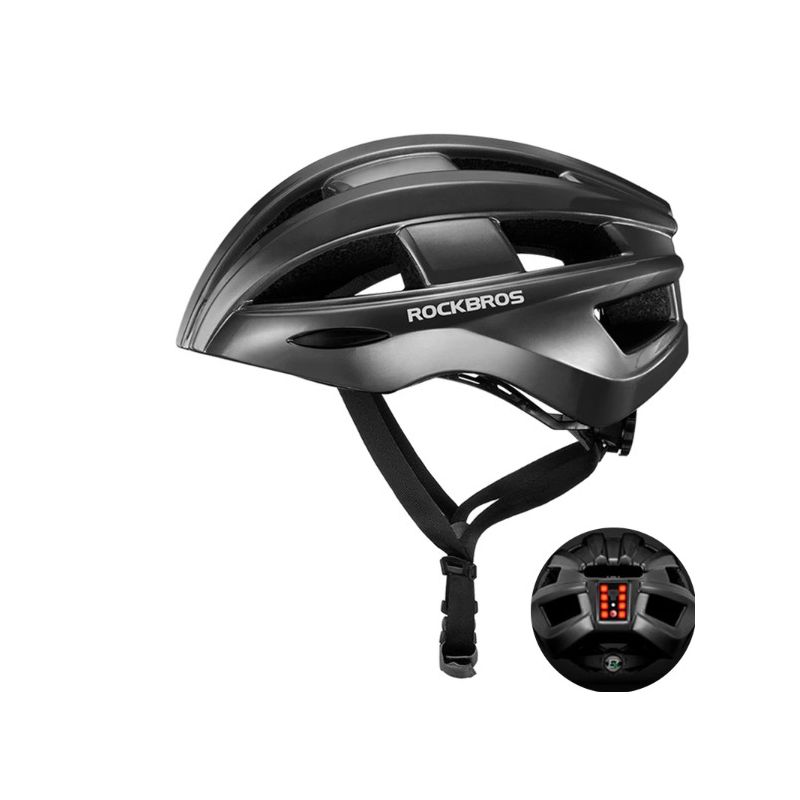 ROCKBROS kask rowerowy z tylne światło LED ultralekki design bezpieczeństwo jazdy na rowerze wodoodporny
