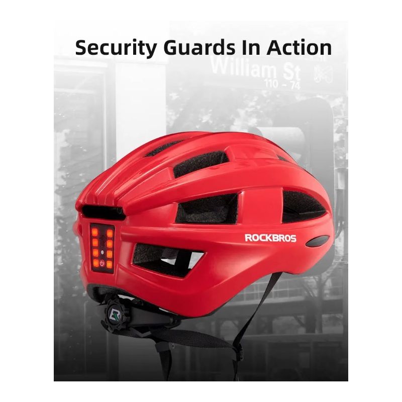 ROCKBROS kask rowerowy z tylne światło LED ultralekki design bezpieczeństwo jazdy na rowerze wodoodporny
