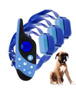 2021 Nowy 500m Electric Dog Training Collar Pet Remote Control Wodoodporny Akumulator z wyswietlaczem LCD dla calego dzwieku wibracji wstrzasowej