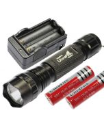 Multi Color Select Ultrafire 501B U2 1300 Lumenów 5 Tryby Latarka LED  2 * 18650 Bateria  ladowarka