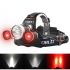 Czołówka Boruit RJ-3000 reflektor LED światło białe T6 sprzęt przygodowy jasność 1000 lumenów różnorodne tryby