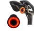 Xlite100 Inteligentna Tylna Lampa Rowerowa USB Super Jasne Diody LED COB Bezpieczeństwo Rowerowe Tryby Automatyczne