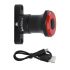 MEROCA MX2 inteligentny czujnik światła hamulca LED COB aluminiowy rower górski IPx6 USB bezpieczeństwo nocą