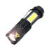 Latarka SK68 XML-Q5 COB LED przenośna kompaktowa latarka na kemping i przygody outdoorowe