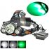 Czołówka Boruit RJ-3000 reflektor LED światło białe T6 sprzęt przygodowy jasność 1000 lumenów różnorodne tryby