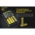 Nitecore UMS4 inteligentna ładowarka USB z szybkim ładowaniem do baterii 18650 21700 26650 dla entuzjastów