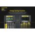 Nitecore UMS4 inteligentna ładowarka USB z szybkim ładowaniem do baterii 18650 21700 26650 dla entuzjastów