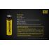 Akumulator Nitecore NL1826 18650 2600mAh 3.7V kompaktowe źródło energii do urządzeń wysokoprądowych