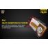 Nitecore NU25 XP-G2 S3 LED czołówka 360 lumenów ładowalna lekka lampka outdoorowa z akumulatorem USB