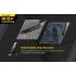 Latarka Nitecore MH12 V2 XP-L2 V6 LED 1200 lumenów z akumulatorem 21700 wytrzymała wodoodporna i jasna