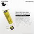 Nowy NITECORE 21700 wydajny system akumulatora ML21 lampka magnetyczna dla entuzjastów outdooru 5000mAh