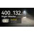 NITECORE NU25 latarka czołowa 400 lumenów USB-C lekka akumulator outdoor bieganie na orientację biwak