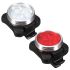 Lekki Rowerowy USB HJ-030 nowoczesne oświetlenie rowerowe 3 LED kompaktowy wodoodporny z ładowaniem USB
