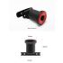 Xlite100 Inteligentna Tylna Lampa Rowerowa USB Super Jasne Diody LED COB Bezpieczeństwo Rowerowe Tryby Automatyczne